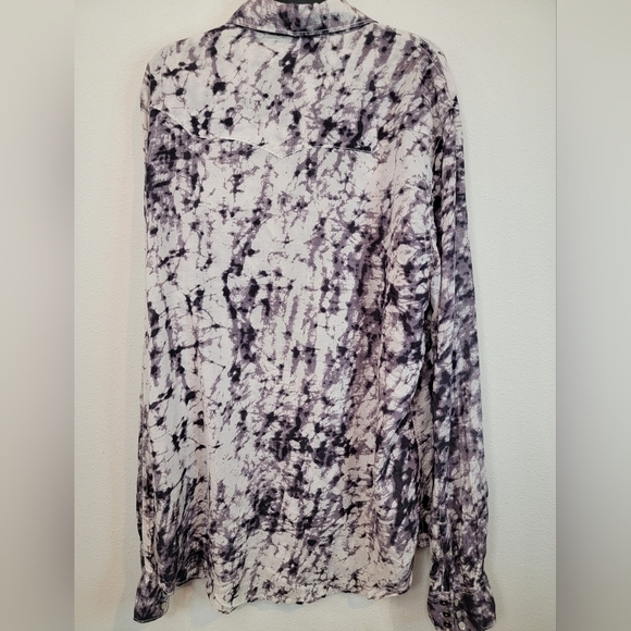 Denim and Supply by Ralph Lauren Viscose Pearl Snap Western Blouse Size M - Picture 7 of 10